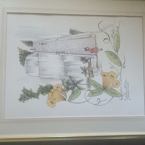 BAHAMA WATERCOLOR PRINT BY NASSAU ARTIST ELYSE.